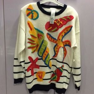 Vintage NWT ib diffusion Santoria cotton sweater